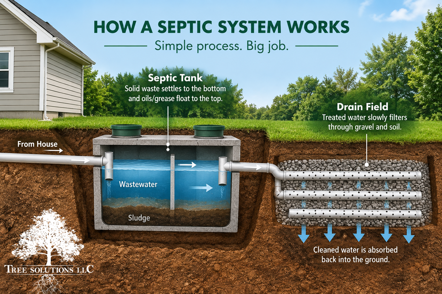 Can Tree Roots Damage a Septic System? What Michigan Homeowners Should Know